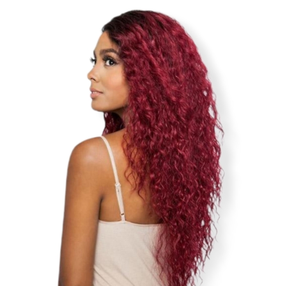 Mane Concept, Red Carpet Lace Front Wig, Style: RCD2602 TARA, Color: 1B, NWT - Picture 4 of 5
